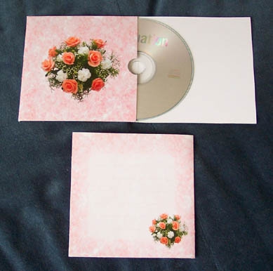Obal na CD – motiv Růže