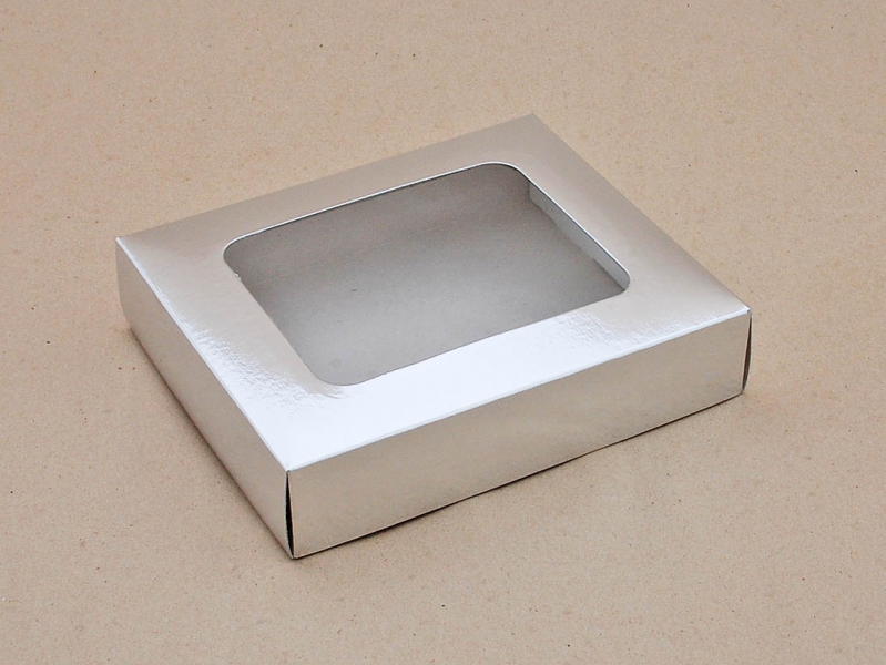 Krabice svatební a dárková 181504 stříbrná