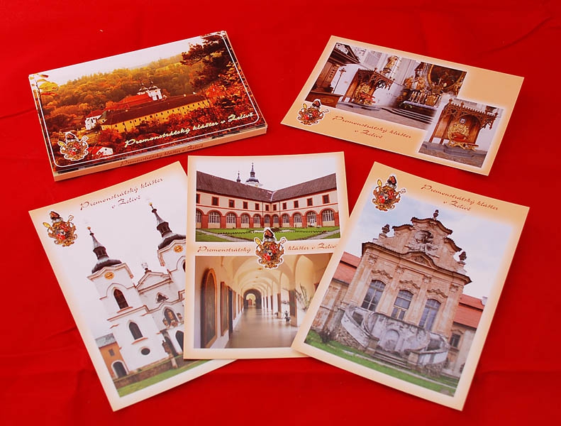 Želiv - soubor pohlednic 