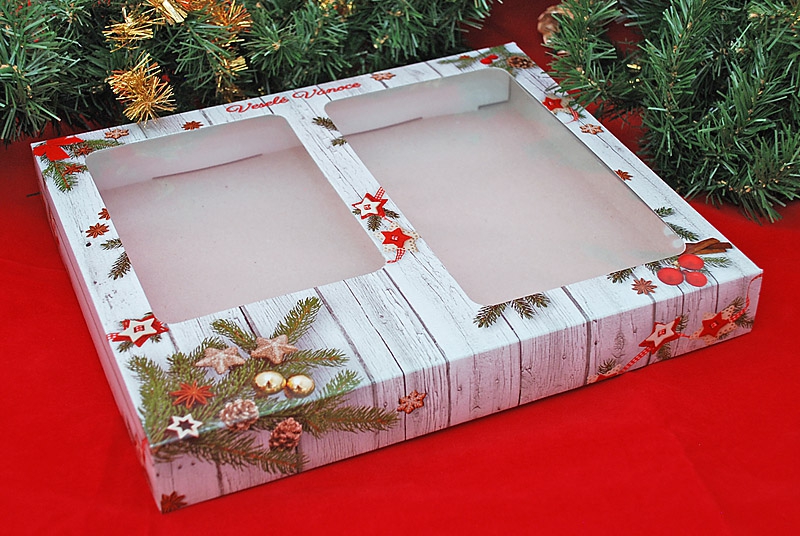Krabice vánoční 302504 Tradiční  - 1kg 