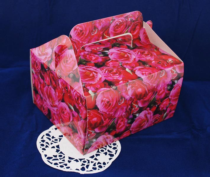 Krabička 161409 rudé růže
