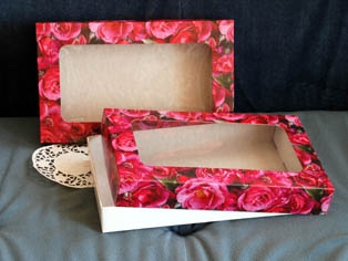 Krabice svatební 251504 Rudé růže 1/2kg 